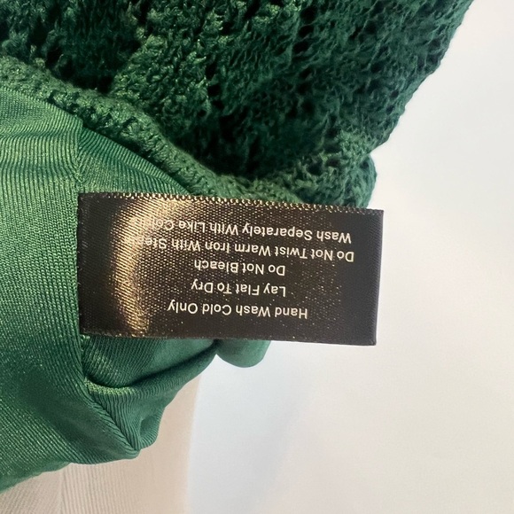 Boston Proper High Neck Crochet Knit Tank XXS - Picture 6 of 7